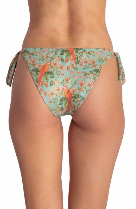 Pin Up Stars SLIP BIKINI FIOCCHI STAMPA FLOWER BIRD Vendita Economica