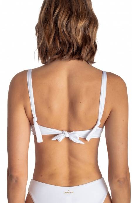 Pin Up Stars TOP BIKINI BALCONCINO CON FERRETTO TINTA UNITA Sottocosto