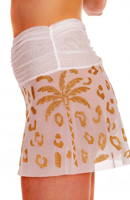 Pin Up Stars Short Maculato Lurex e Tulle Offerte