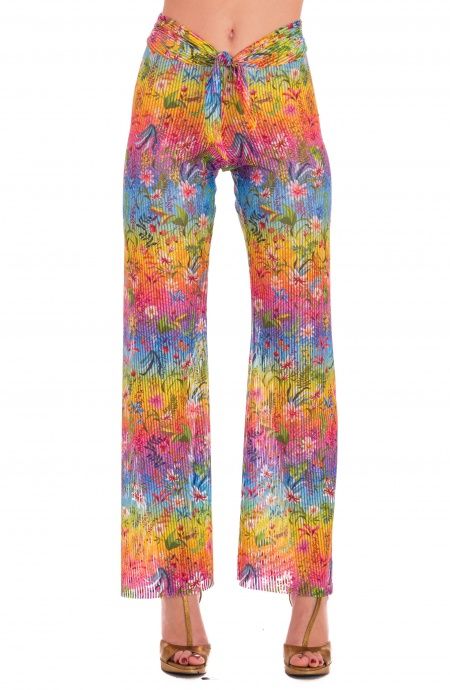 Pin Up Stars Pantalone Flower Rainbow Negozio