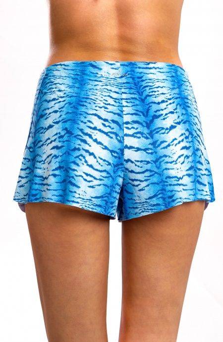 Pin Up Stars Short Simil Suade Stampa Tigre Negozi Online