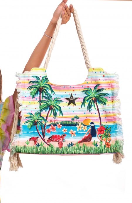 Pin Up Stars Borsa A Frange Hawaii Negozio