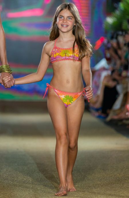 Pin Up Stars Mini Bikini Fascia Slip Fiocchi Dune Offerta speciale