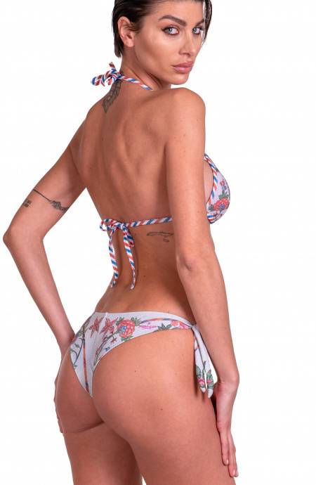 Pin Up Stars Bikini Triangolo Push-Up Slip Brasiliana Camaleonte Offerta migliore