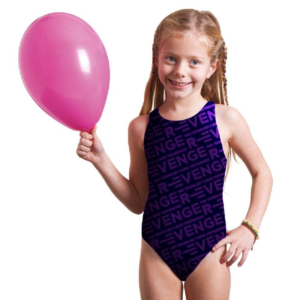 R Evenge Costume Classico Intero Revenge Nero Viola Pezzi Unici