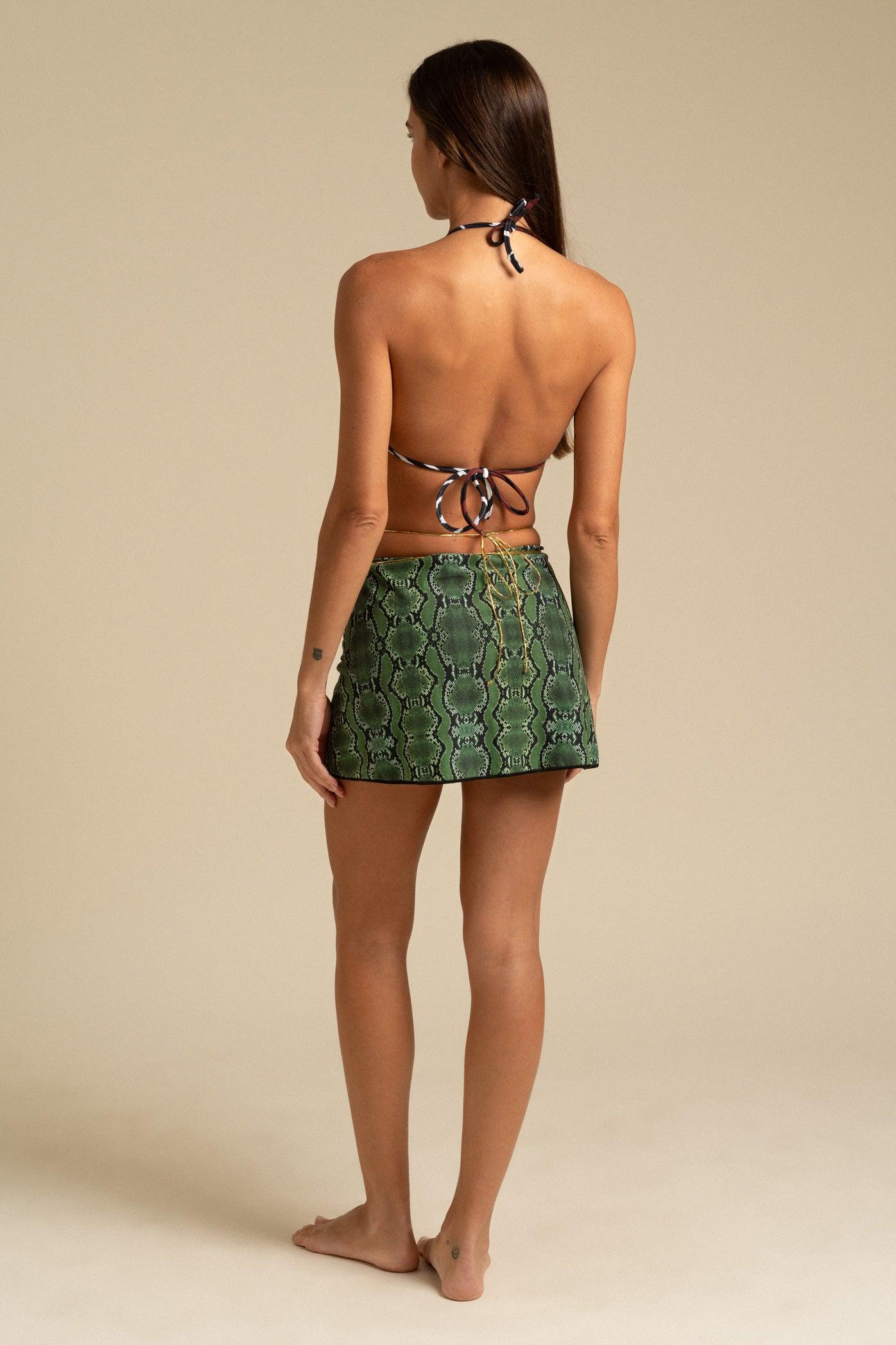 Reina Olga Ciclone Wrap Skirt Nuovo