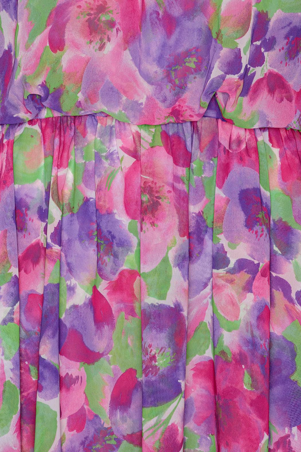Reina Olga Light Flowy Mini Dress Qualità