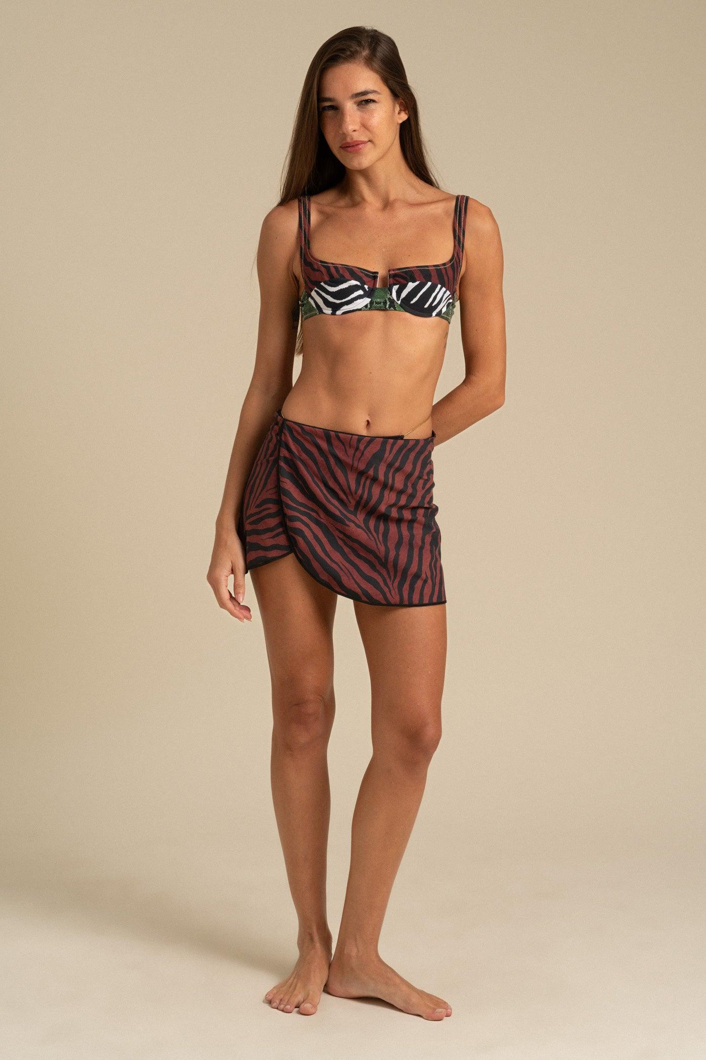 Reina Olga Ciclone Wrap Skirt Pezzi Unici