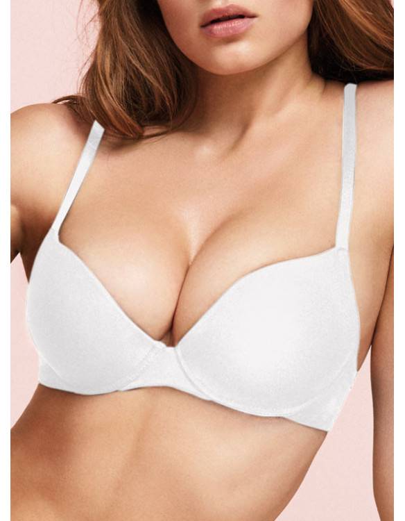 Lormar Reggiseno Push Up tessuto “Ultra Soft” - Naturale Push Qualità