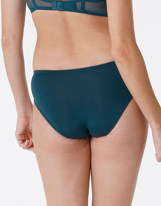 Lovable Slip Beauty Lace in pizzo e microfibra, ottanio Shopping Online