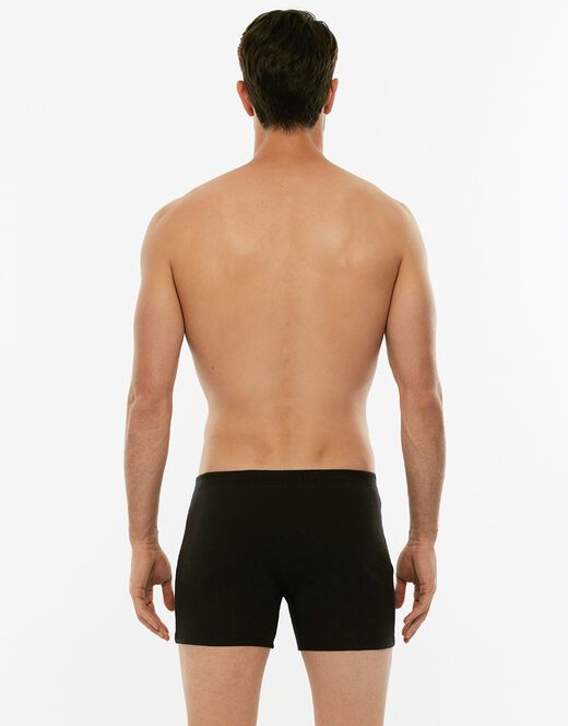 Lovable Boxer parigamba Bipack in 100% cotone Pure Cotton, nero 2025