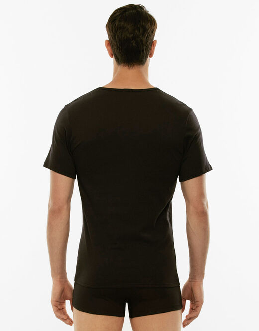 Lovable T-shirt girocollo 100% cotone Pure Cotton, nero Hotsell