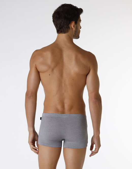 Lovable Boxer Micromodal Fil a Fil, grigio melange Moda