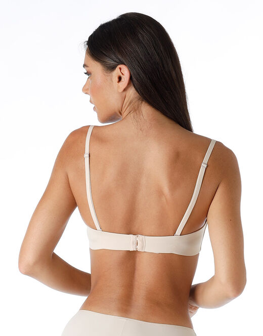 Lovable Balconette imbottito strapless, skin Presa