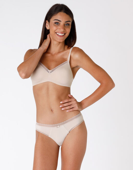 Lovable Reggiseno senza ferretto My Daily Comfort in microfibra, skin Pezzi Unici