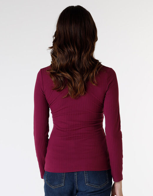 Lovable Maglia manica lunga Basic Soul, bordeaux Offerte