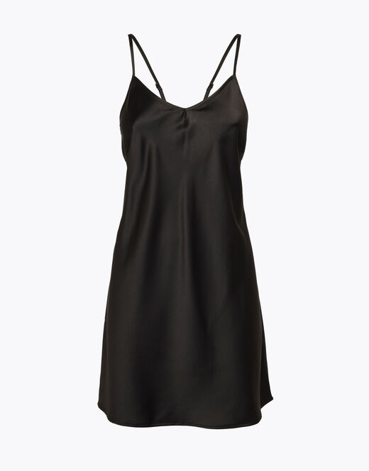 Lovable Sottoveste in satin, nero  Italia