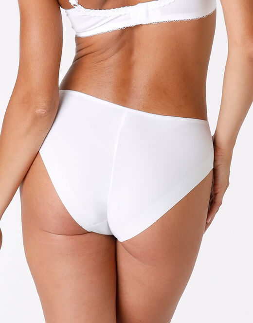 Lovable Slip midi Invisible in microfibra, bianco Spedizione Gratuita