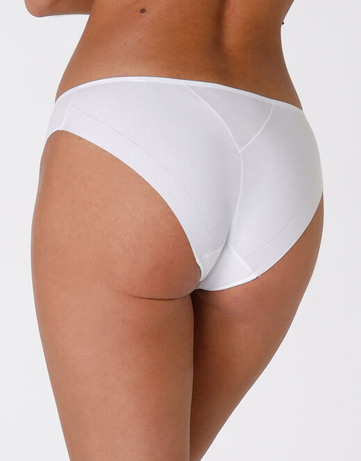 Lovable Slip Invisible Cotton bianco in cotone. Massima invisibilità Pezzi Unici