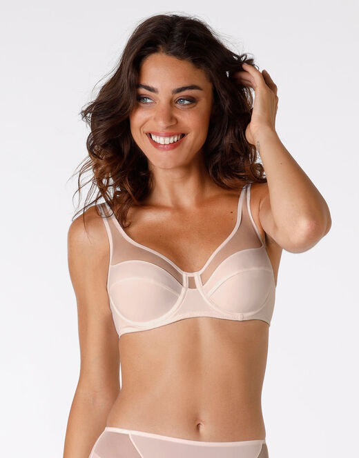Lovable Reggiseno con ferretto Modern Shaping in microfibra, cipria Offerta