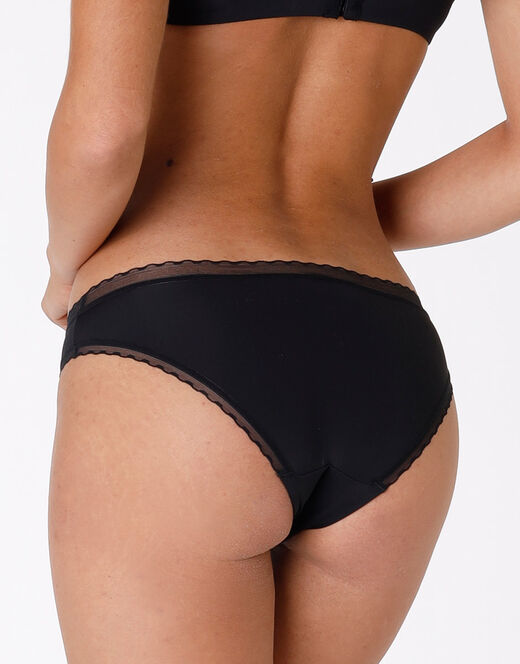 Lovable Slip My Daily Comfort nero in microfibra Moda