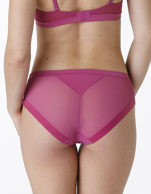 Lovable Slip Invisible Ultralight in microfibra e tulle, rosa sorbetto Italia