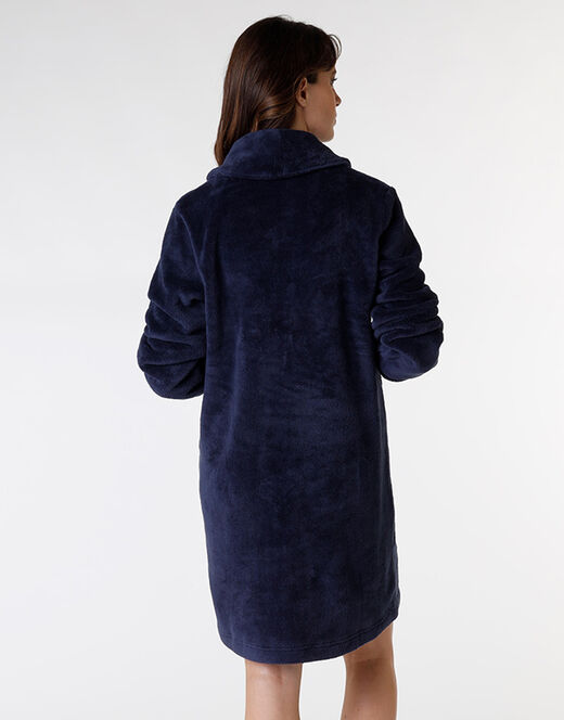 Lovable Vestaglia aperta stile pelliccia, blu Economico