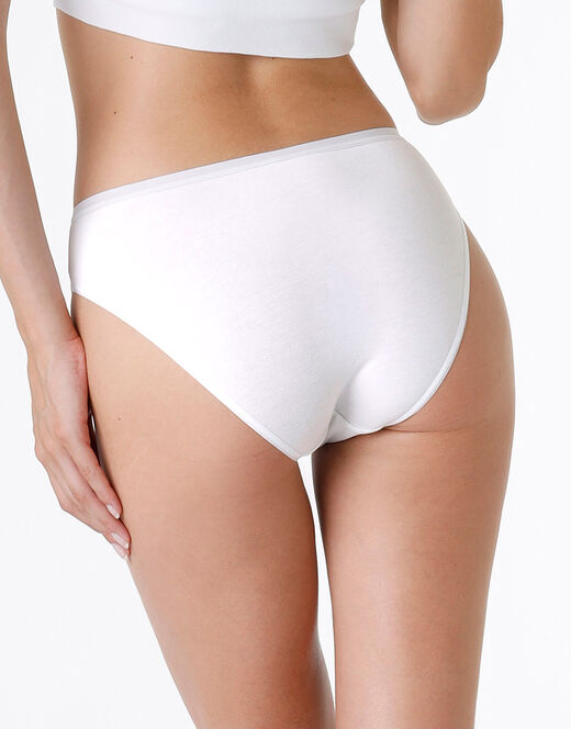 Lovable Tai lovely in cotone modal, bianco Vendita Economica