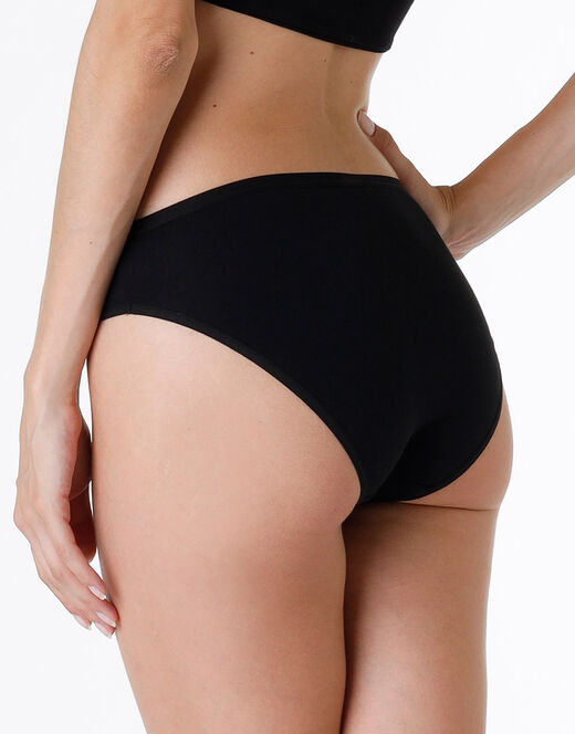 Lovable Tai lovely in cotone modal, nero In Saldo