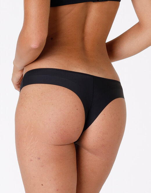 Lovable Brasiliano Invisible in microfibra, nero Moda