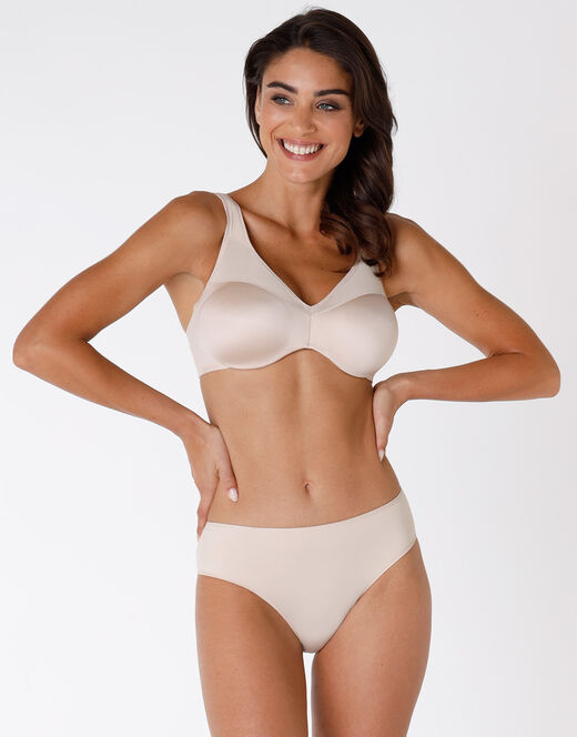 Lovable Reggiseno ferretto Modern Shaping Minimizer in microfibra e tulle, skin 2025