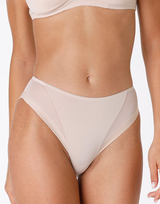 Lovable Slip midi sgambato Invisible Ultralight skin in microfibra e tulle. Massima invisibilità 2025