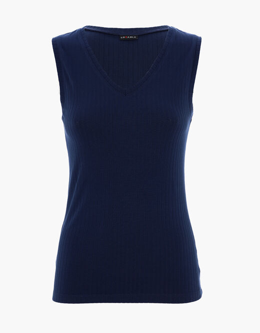 Lovable Canotta Basic Soul con scollo a V, blu scuro Acquista Ora