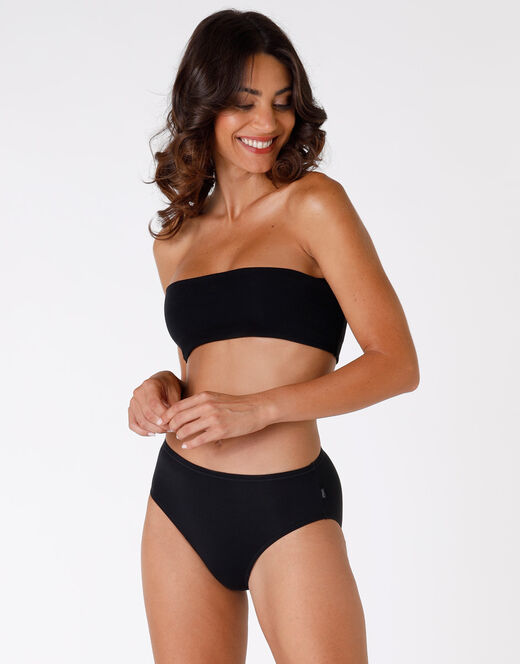 Lovable Slip midi Lovely nero in cotone modal vellutato Negozio