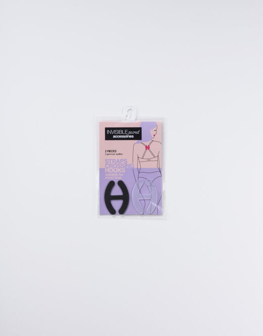 Lovable Ganci per spalline Invisible Secret, confezione x2 nero e trasparente Offerta