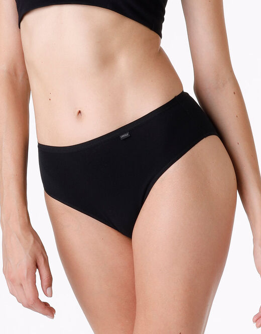 Lovable Slip midi lovely in cotone modal, nero Promozione Limitata