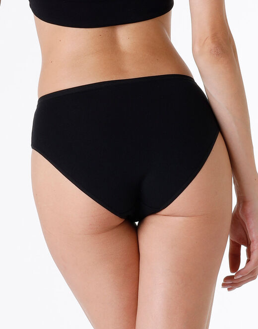 Lovable Slip midi lovely in cotone modal, nero Promozione Limitata