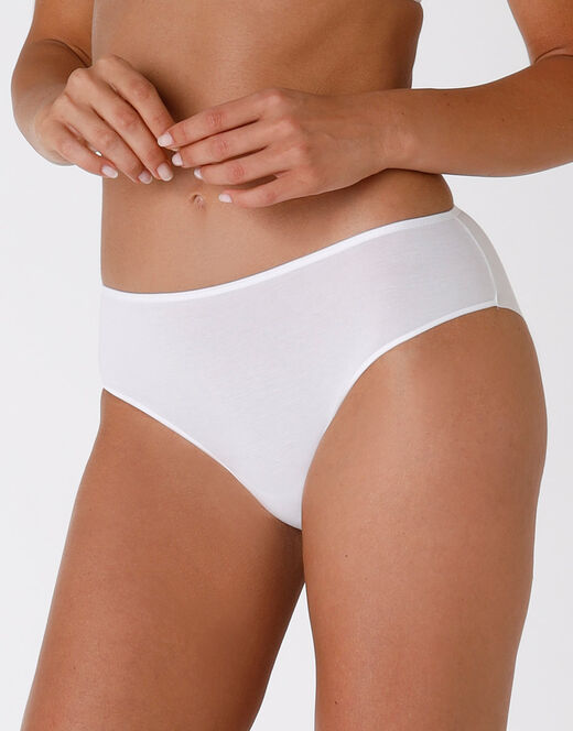 Lovable Slip midi Invisible Cotton bianco in cotone. Massima invisibilità Affare Del Giorno