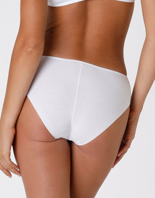 Lovable Slip midi Invisible Cotton bianco in cotone. Massima invisibilità Affare Del Giorno