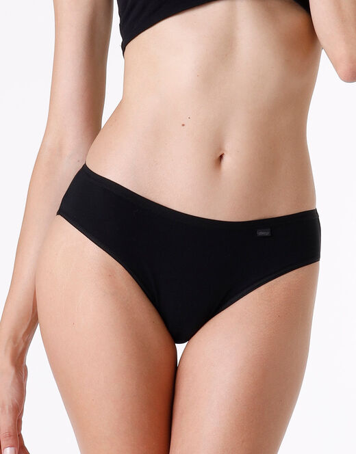 Lovable Slip mini lovely in cotone modal, nero Nuova