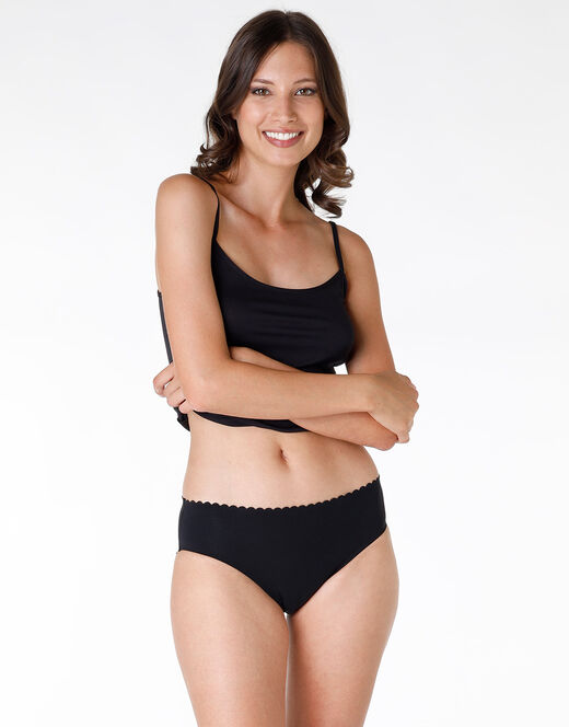 Lovable Multipack Slip invisible softness, X3 nero Offerta per la Festa della Mamma