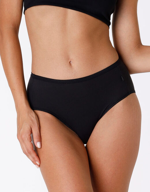 Lovable Slip midi lovely, nero in cotone soft Offerta Anniversario