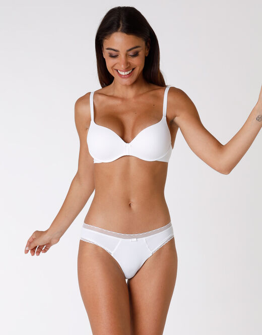 Lovable Reggiseno push up senza ferretto My Daily Comfort in microfibra, bianco Offerte stagionali