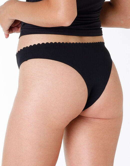 Lovable Multipack Brasiliano invisible softness, X3 nero Liquidazione