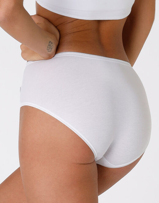 Lovable Slip midi lovely, bianco in cotone soft Comprane uno, ottenene uno gratis
