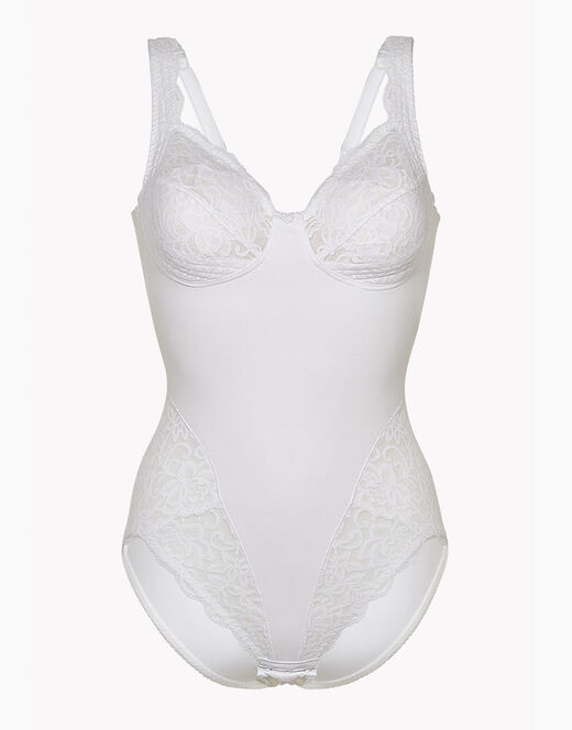 Lovable Body senza ferretto lov’ring con pizzo Media contenitività, bianco Solo un giorno rimasto