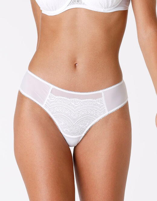 Lovable Brasiliano Celebrity bianco in pizzo e tulle Spedizione Gratuita