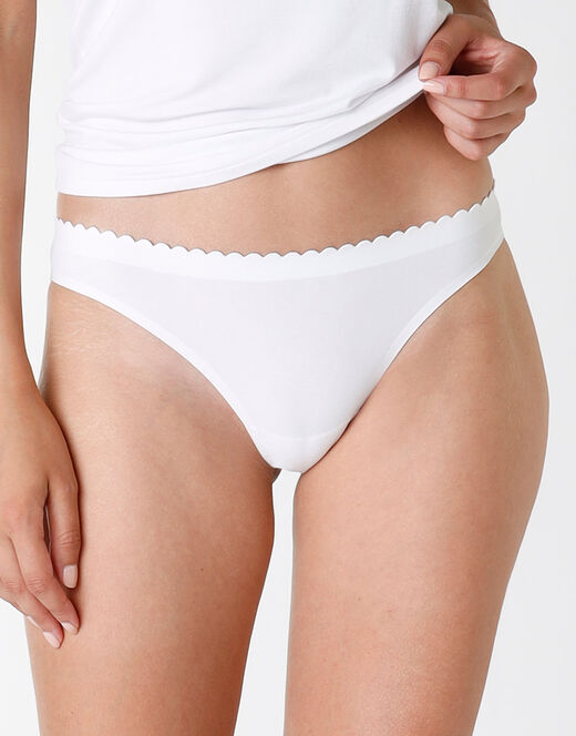Lovable Brasiliano invisible softness, bianco Prezzo Ridotto