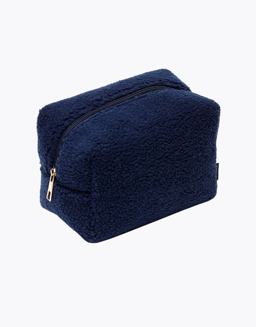 Lovable Pochette trousse in pelliccetta, blu Hotsell