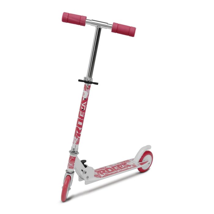 Roces Monopattino-mod. FUN 125mm Bianco-Rosa